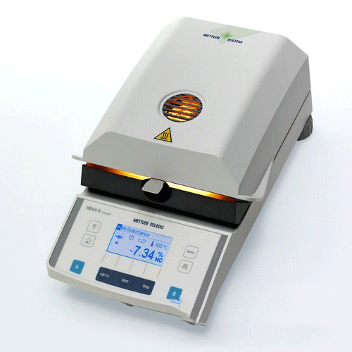 梅特勒HB43-S快速水分測定儀|緊湊型鹵素水分儀