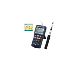 熱線式風速計（可接電腦）便攜式智能風量風速風溫測試儀