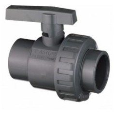 ASTORE球閥1V301系列，灌溉和輸水的灰色 PVC球閥