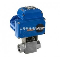 Q911F電動內螺紋高壓球閥，微型電動高壓球閥