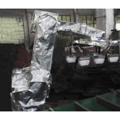 訂做機(jī)器人耐高溫防護(hù)服，鑄造機(jī)器人防護(hù)服