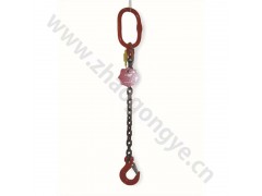 找工業平臺 多來勁單腿鏈條索具配羊角滑鉤(帶保險卡)