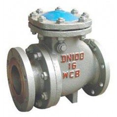 PH44H法蘭排渣止回閥-專(zhuān)業(yè)生產(chǎn)閥門(mén)邯高