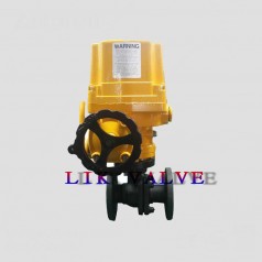 進口電動防爆碳鋼球閥（DC24V、DC220V、AC110V）