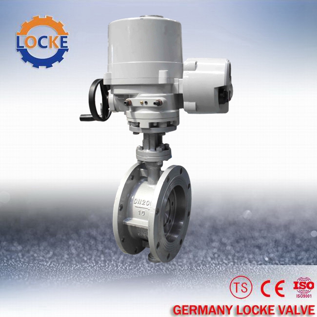 進口電動調節蝶閥