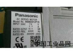 湖北現貨供應MSMD012P1S松下伺服電機