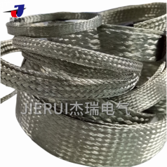 杰瑞供應純紫銅金屬屏蔽套管 PET編織網管