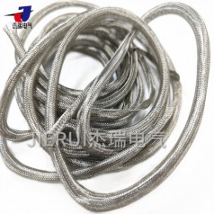 廠家供應(yīng)2mm-40mm寬304不銹鋼編織帶  可伸縮線束保護套