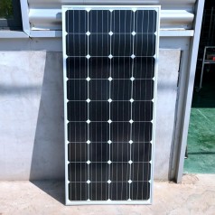 全新150W瓦單晶太陽能電池板發電板光伏發電系統12V家用