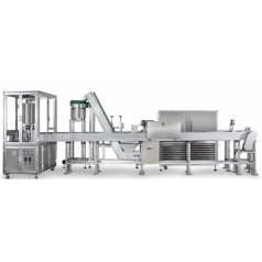 全自動(dòng)轉(zhuǎn)盤口紅生產(chǎn)線