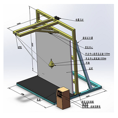 供應(yīng)電梯玻璃門及層門沖擊試驗裝置 GB7588-2003