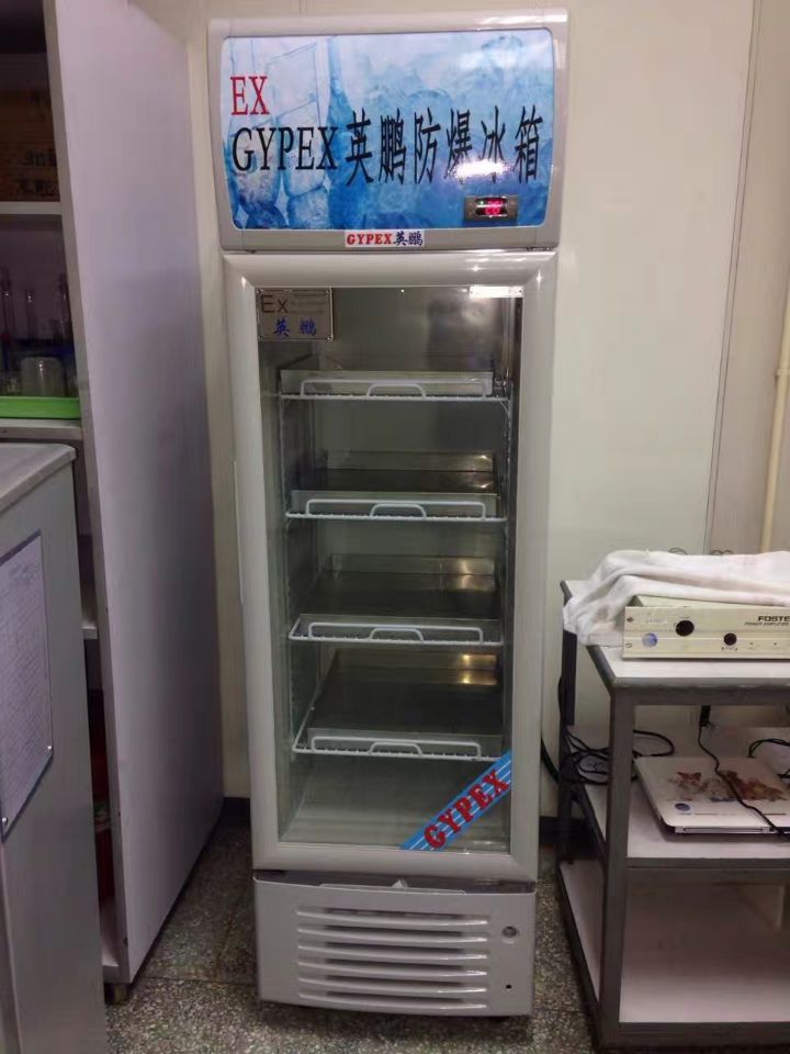 英鵬防爆冷藏冰箱，儲存化學品防爆冰箱BL-300L