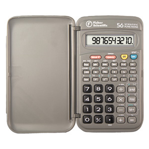 Fisher 科學計算器 袖珍款型 輕松攜帶 使用方便 12-099-21