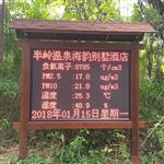 清新空氣負氧離子監測系統全彩屏顯示數據